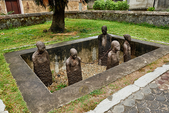 Slavery memorial in Stone town