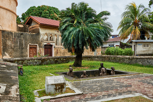 Slavery memorial in Stone town