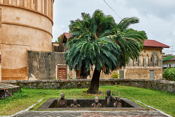 Slavery memorial in Stone town