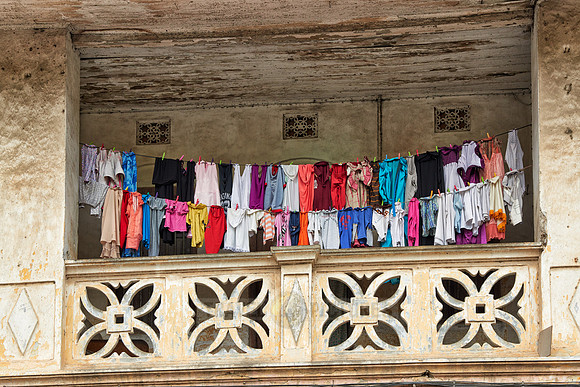 street scene in Stone Town