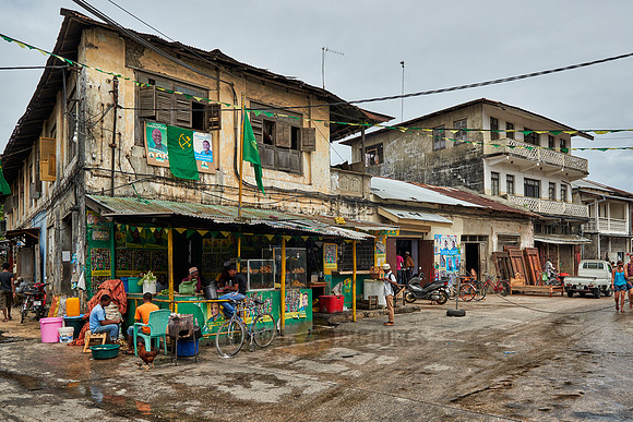 street scene in Stone Town