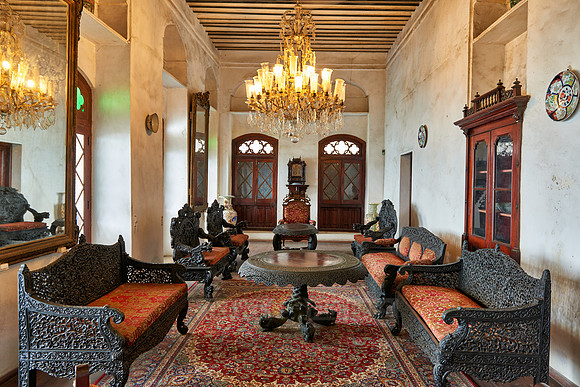 interior shot museum Beit-el-Sahel