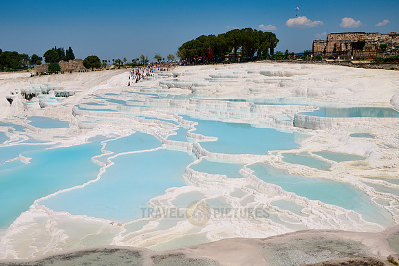 Pamukkale travertine terraces