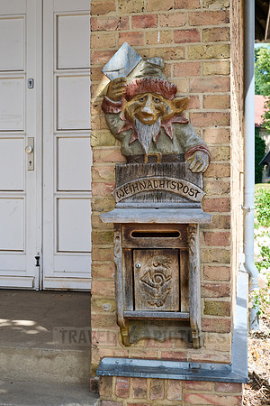 mailbox at Christmas House Himmelpfort