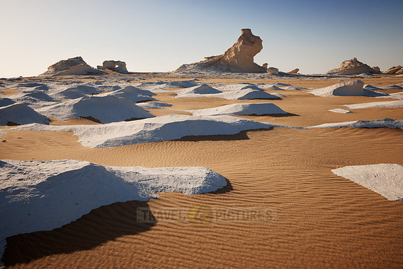 white desert near Oasis Farafra
