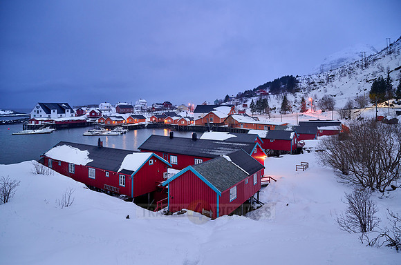 historic fishing village Tind, Lofoten