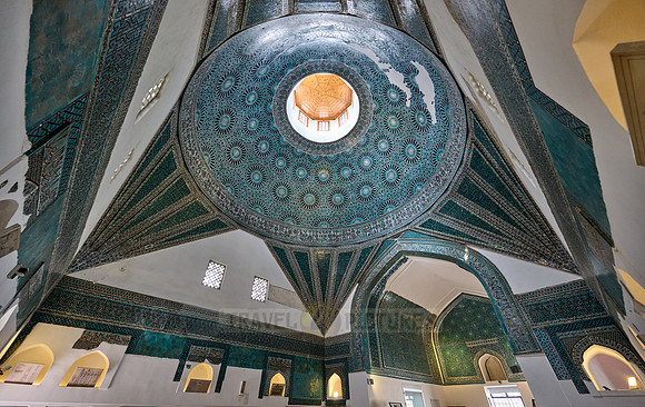 interior of Karatay Madrasa museum, Konya
