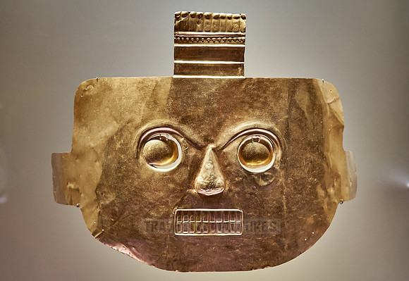 Golden mask