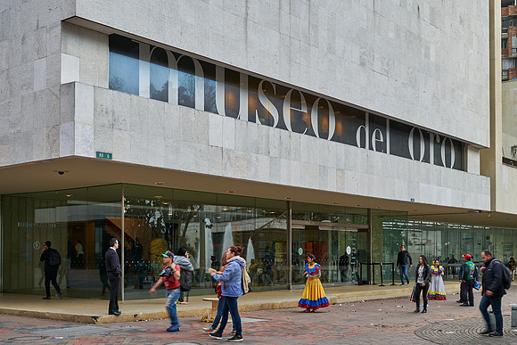 outside view of  Museo del Oro