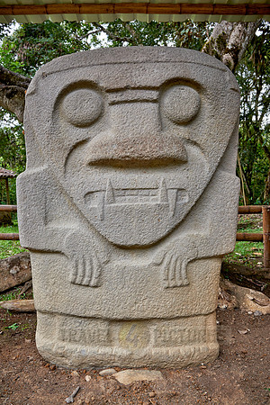 Mesita C of archaeological park Parque Arqueologico De San Agustin