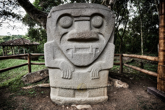Mesita C of archaeological park Parque Arqueologico De San Agustin