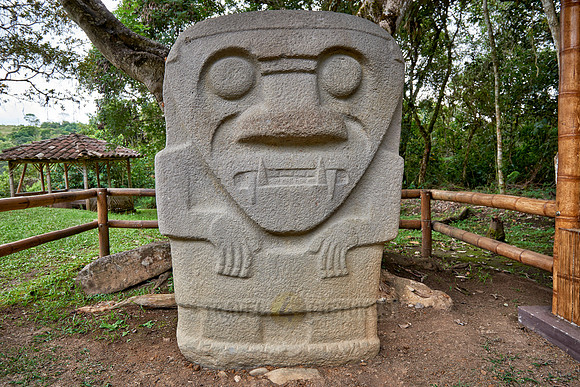 Mesita C of archaeological park Parque Arqueologico De San Agustin