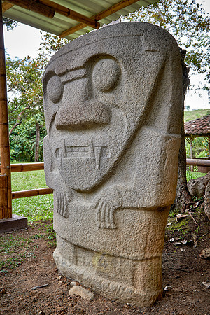 Mesita C of archaeological park Parque Arqueologico De San Agustin