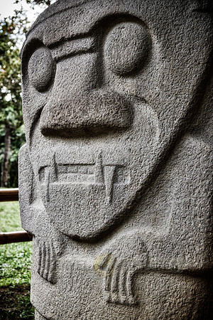 Mesita C of archaeological park Parque Arqueologico De San Agustin