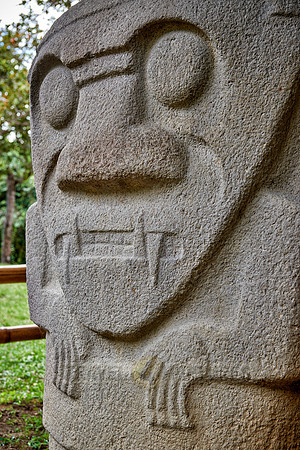 Mesita C of archaeological park Parque Arqueologico De San Agustin