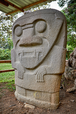 Mesita C of archaeological park Parque Arqueologico De San Agustin