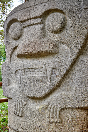 Mesita C of archaeological park Parque Arqueologico De San Agustin