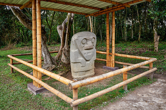 Mesita C of archaeological park Parque Arqueologico De San Agustin