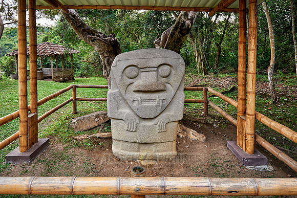 Mesita C of archaeological park Parque Arqueologico De San Agustin