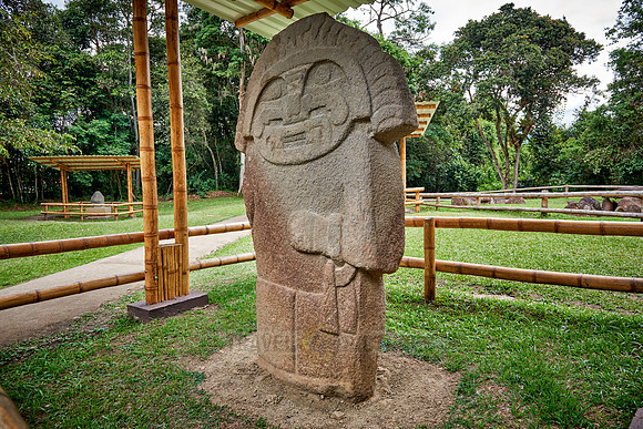 Mesita C of archaeological park Parque Arqueologico De San Agustin