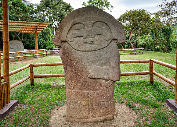 Mesita C of archaeological park Parque Arqueologico De San Agustin