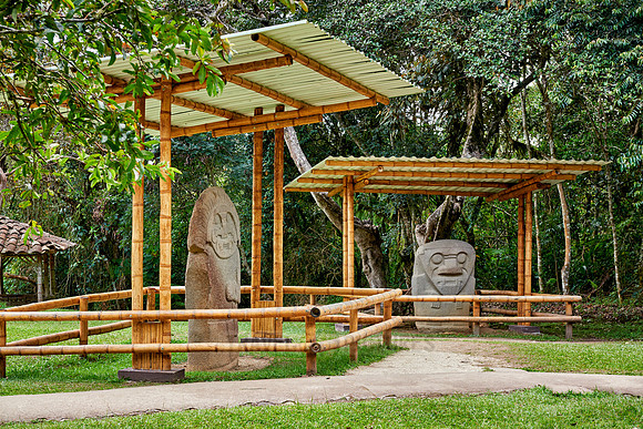 Mesita C of archaeological park Parque Arqueologico De San Agustin