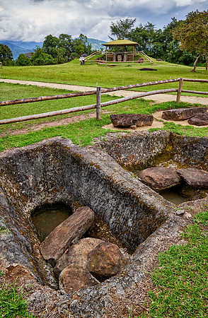 Mesita A of archaeological park Parque Arqueologico De San Agustin