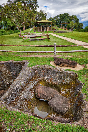 Mesita A of archaeological park Parque Arqueologico De San Agustin