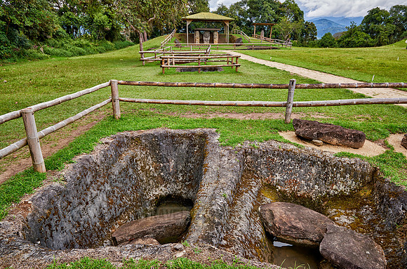 Mesita A of archaeological park Parque Arqueologico De San Agustin