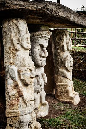 Mesita A of archaeological park Parque Arqueologico De San Agustin