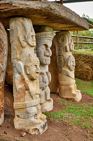 Mesita A of archaeological park Parque Arqueologico De San Agustin