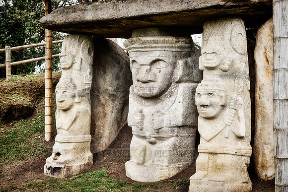 Mesita A of archaeological park Parque Arqueologico De San Agustin