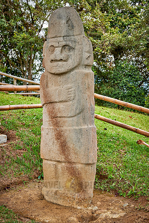 Mesita A of archaeological park Parque Arqueologico De San Agustin