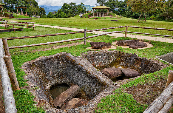 Mesita A of archaeological park Parque Arqueologico De San Agustin