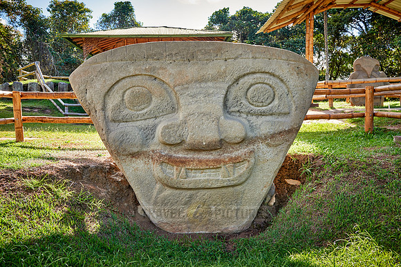Mesita B of archaeological park Parque Arqueologico De San Agustin