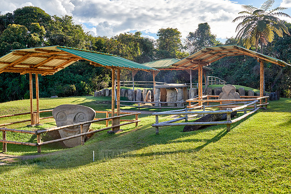Mesita B of archaeological park Parque Arqueologico De San Agustin