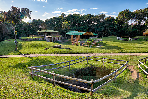 Mesita B of archaeological park Parque Arqueologico De San Agustin