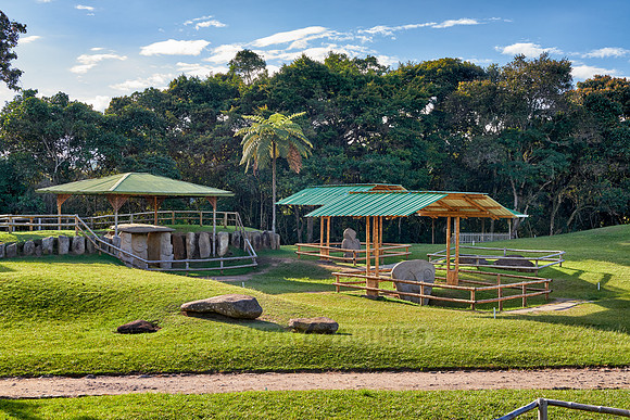 Mesita B of archaeological park Parque Arqueologico De San Agustin