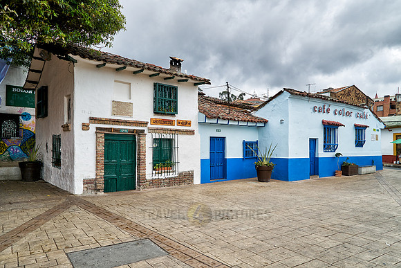 old buildings at Plaza Chorro de Quevedo