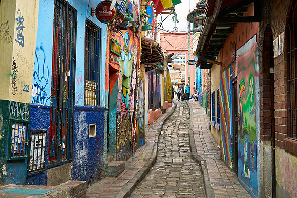 graffiti in La Candelaria