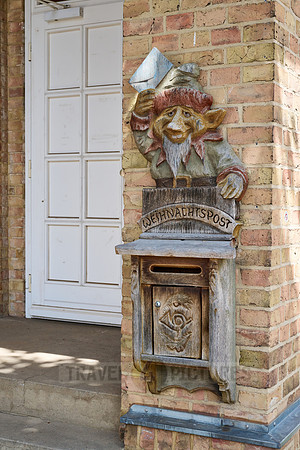 mailbox at Christmas House Himmelpfort