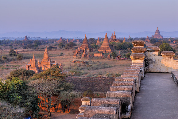 sunrise over Bagan