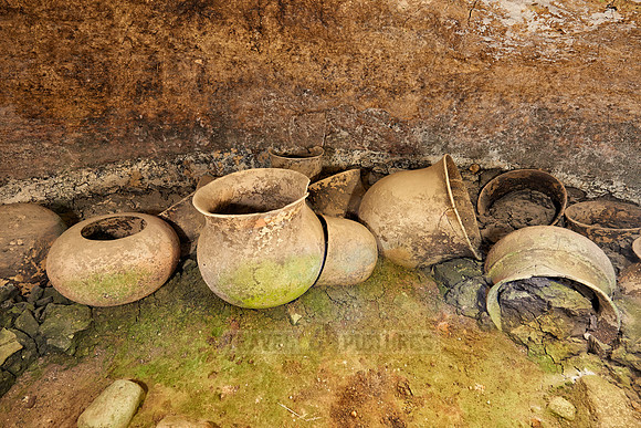 terracotta urns
