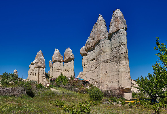 landscape of love valley near Göreme