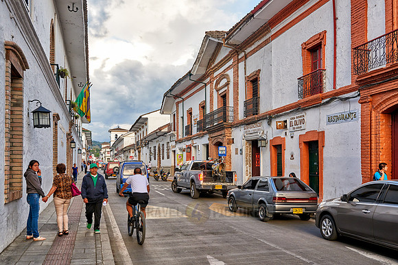 typical buildings in Popayan