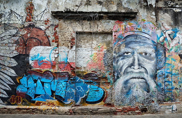 grafitti in Getsemani