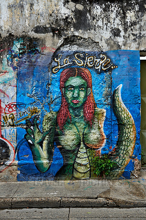 grafitti in Getsemani
