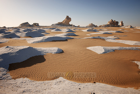 white desert near Oasis Farafra
