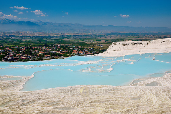 Pamukkale travertine terraces