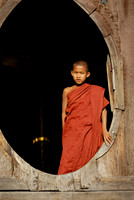 young monks at Shwe-Yaungwe Buddhist Monastery